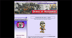 Desktop Screenshot of consoledejeux.info